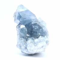 Peça mineral de celestita azul de Madagascar