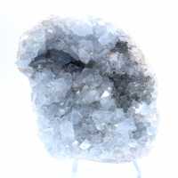 Geodo de cristal de celestita azul de Madagascar