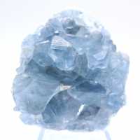 Bloco cristalino de celestita azul de Madagascar