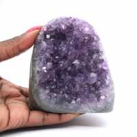 Ametista Natural do Brasil: Drusa de Cristal para Decoração