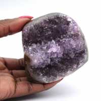 Geodo de Ametista Brasileira: Decoração e Mineralogia