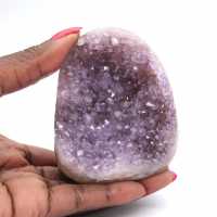 Geodo de Ametista Brasileira Pequena: Autenticidade Garantida
