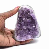 Drusa de Ametista para Coleção – Espécime de Formato Único Drusa de Ametista para Coleção – Espécime de Formato Único
