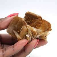 Amostra natural de barita marroquina Amostra natural de barita marroquina