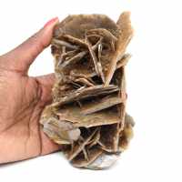 Cristais de barita marrom do Marrocos Cristais de barita marrom do Marrocos