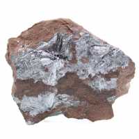 Grande peça de pirolusita cristalizada