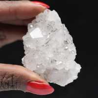 Quartzo Goethita em miniatura, espécime bruto de Marrocos, 80g