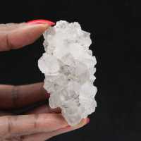 Quartzo Goethita, mini drusa colecionável de Marrocos, 85g