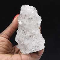 Drusas de quartzo marroquino, pedra de colecionador de goethita