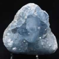 Celestina de Madagascar: Drusas e Cristais Brutos