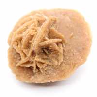 Rosa do deserto marroquina: estrutura cristalina autêntica