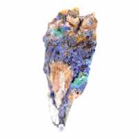 Malaquita Azurita bicolor Marrocos