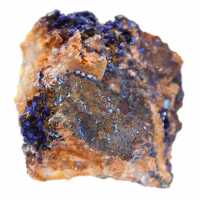 Espécime de Malaquita Azurita Marrocos