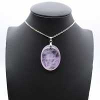 Pingente de Ametista - Espécime Mineral Raro