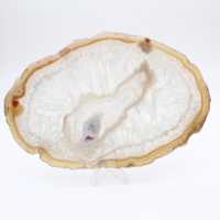 Ágata cinza e azul do Brasil