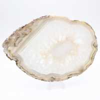 Ágata brasileira: exemplar polido