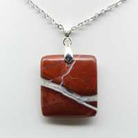 Jaspe vermelho polido de Madagascar