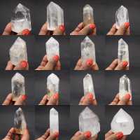 Prisma de quartzo com inclusão