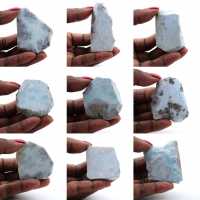 Placa larimar semi-polida