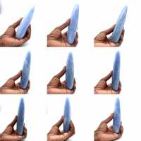 Bastão de calcita azul Bastão de calcita azul