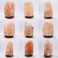 Lâmpada de sal rosa do Himalaia