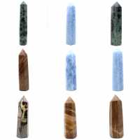 prisma de calcita azul