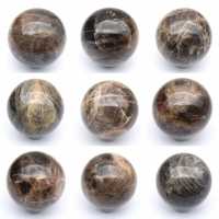 Pedra da lua negra de Madagáscar Pedra da lua negra de Madagáscar