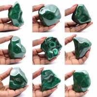 Bloco naturel de Malaquita Bloco naturel de Malaquita