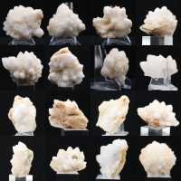 Quartzo marroquino em forma de flor com cristais bem definidos.