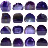 Pedra de ágata violeta do Brasil