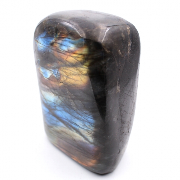 Pedra ornamental de labradorita de forma livre