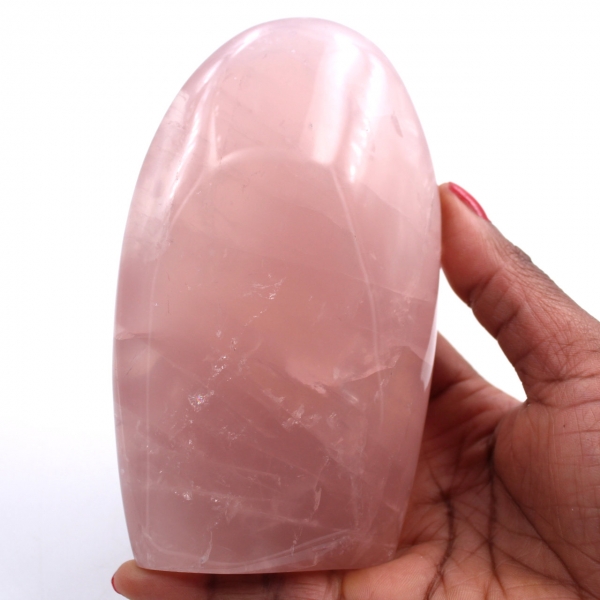 Forma livre de quartzo rosa
