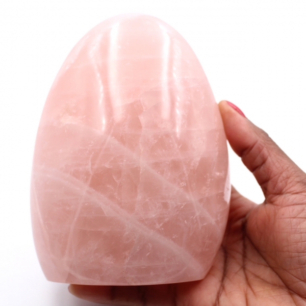 Forma livre de quartzo rosa
