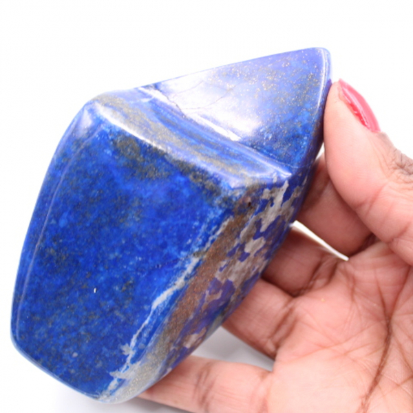 Bloco de forma livre de pedra Lapis Lazuli