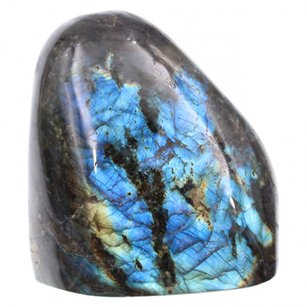 Pedra de labradorita azul polida