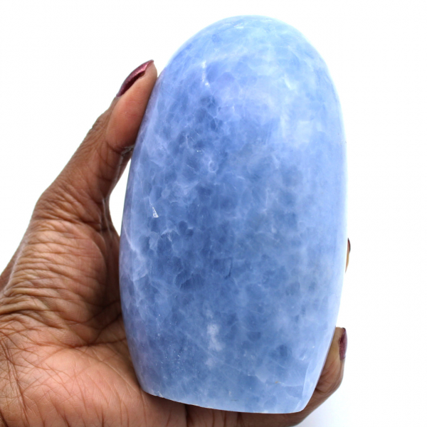 Pedra calcita azul