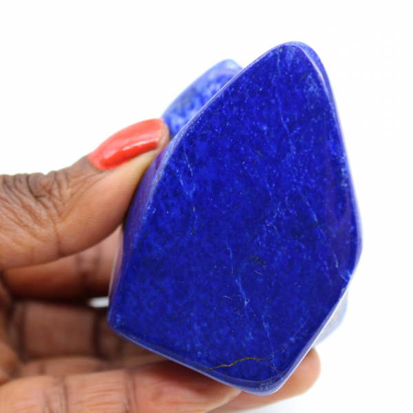Natuurlijke gepolijste lapis lazuli steen