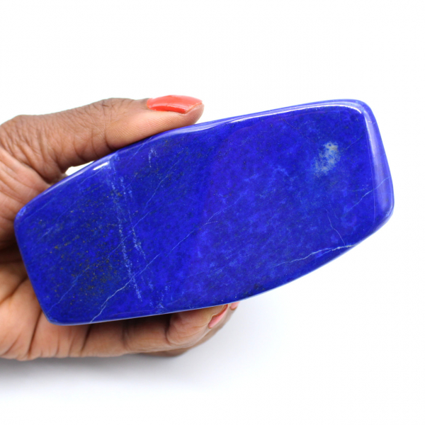 Pedra natural lapis lazuli polida