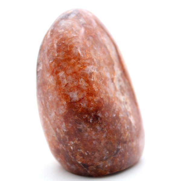Pedra de quartzo vermelho de forma livre