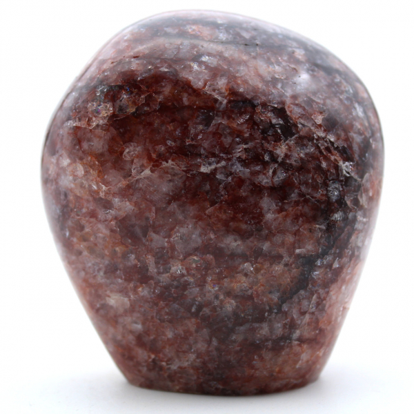 Pedra natural de quartzo vermelho