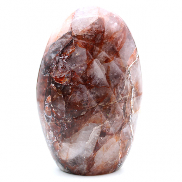 Pedra natural de quartzo hematóide