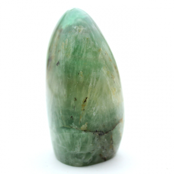 Pedra ornamental de fluorita verde de Madagascar