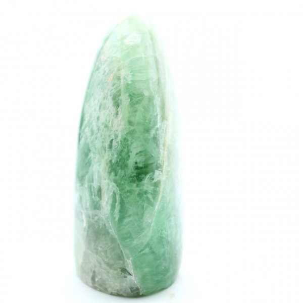Pedra de fluorita verde natural