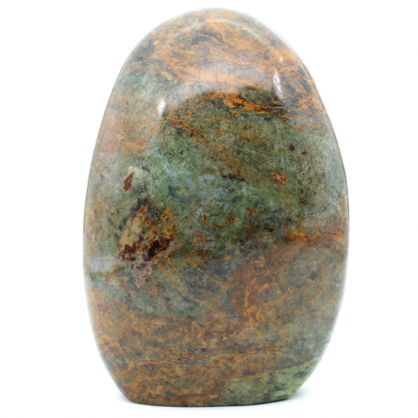 Pedra ornamental de crisoprase de Madagascar