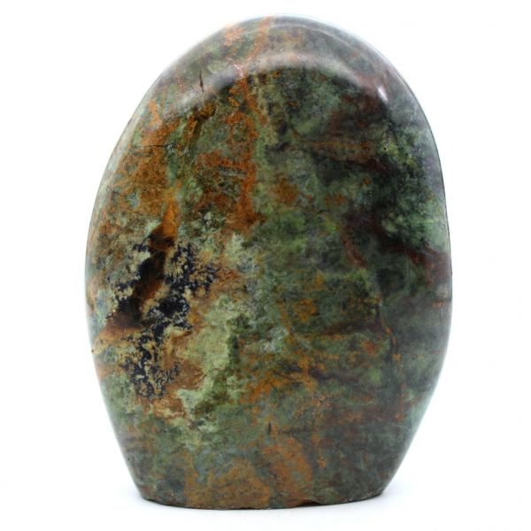 Pedra ornamental de crisoprase de Madagascar