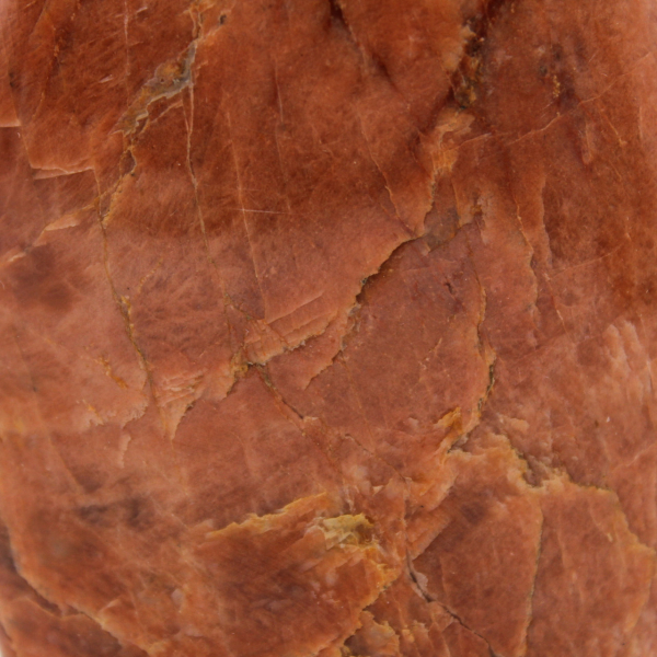 Pedra lunar de microlinhas rosa de Madagascar