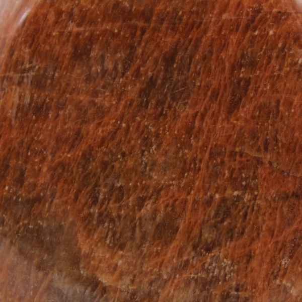 Pedra da lua rosa de microline natural decorativa