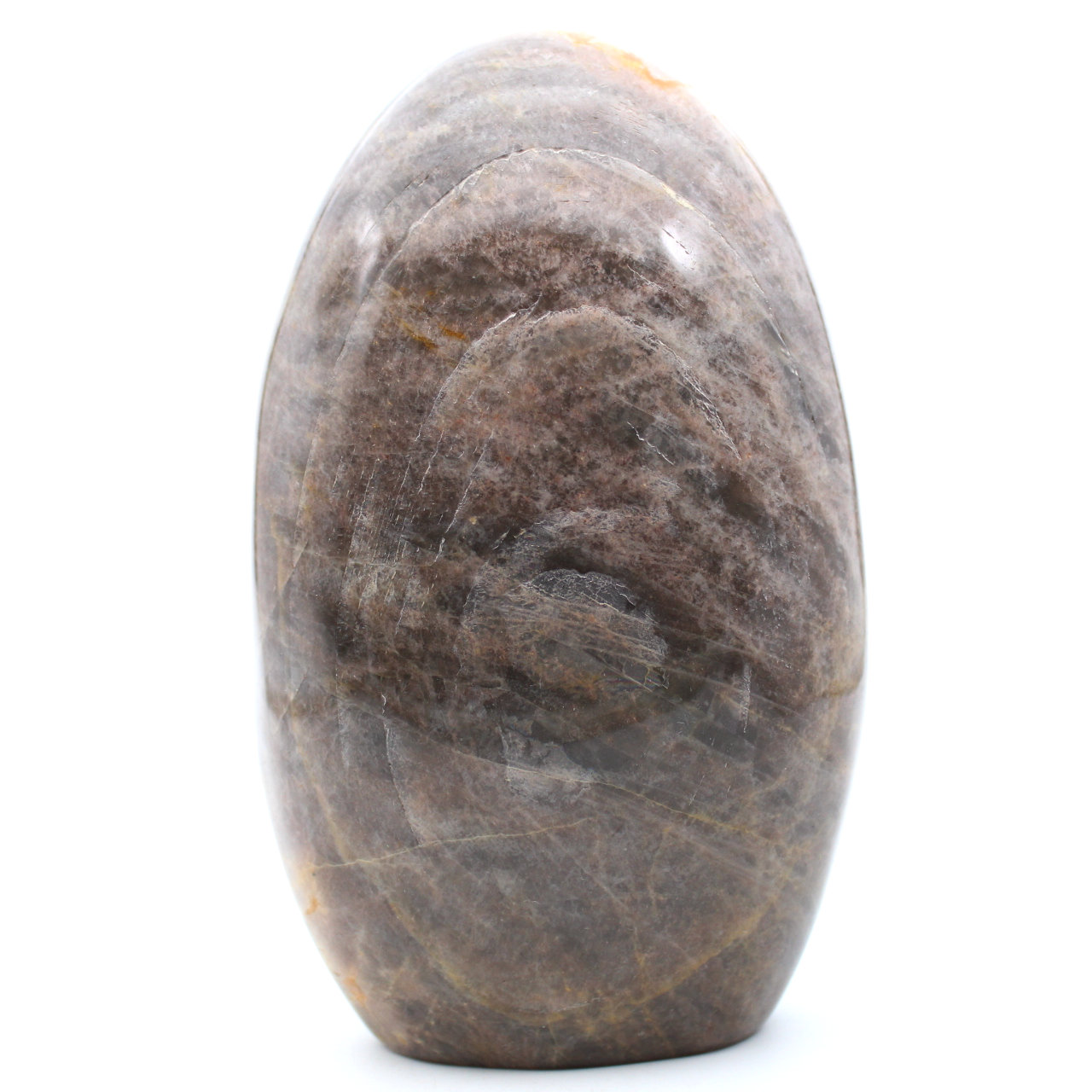 Microlinha de pedra da lua preta de forma livre