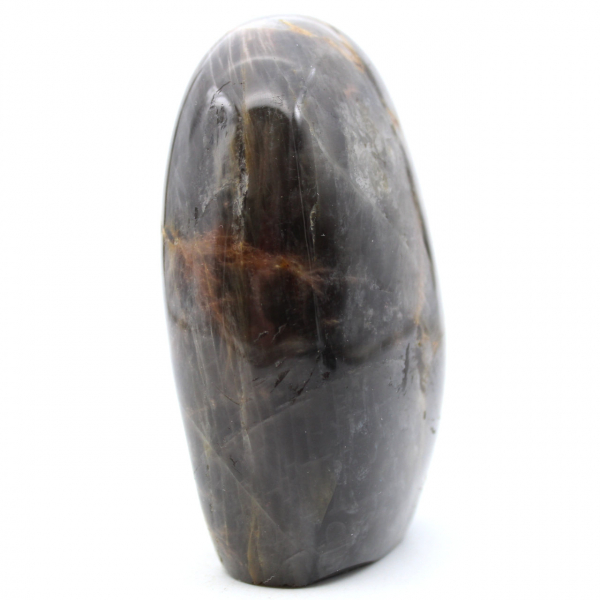 Pedra da lua negra, pedra ornamental microline de Madagascar