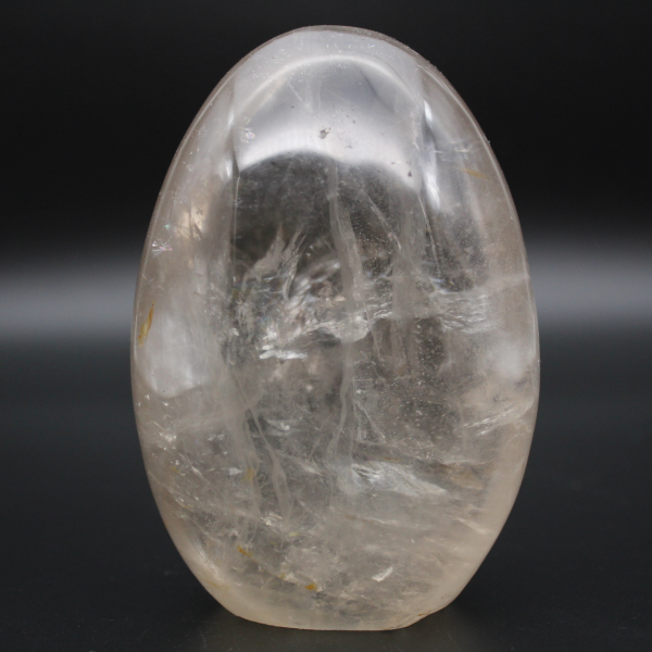 Pedra de cristal de rocha de quartzo de forma livre
